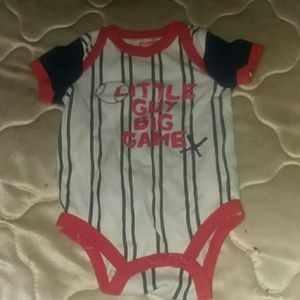 Baseball onsie